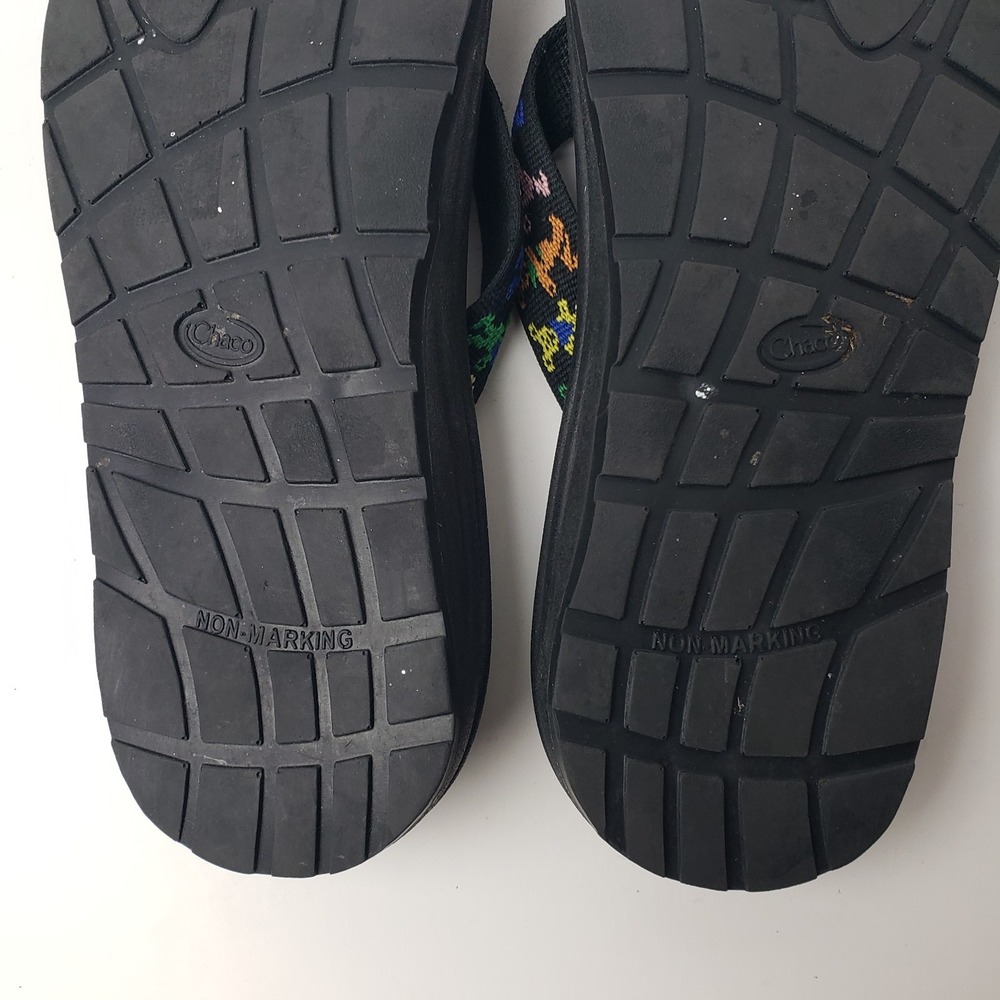 Chacos Grateful Dead Dancing Bears Womens Size 8 Black Sandals - Picture 15 of 16